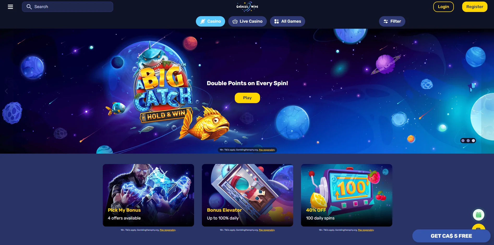 What is Galaxyno Casino service?